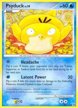 Psyduck 087/127 - Platinum Reverse Holofoil