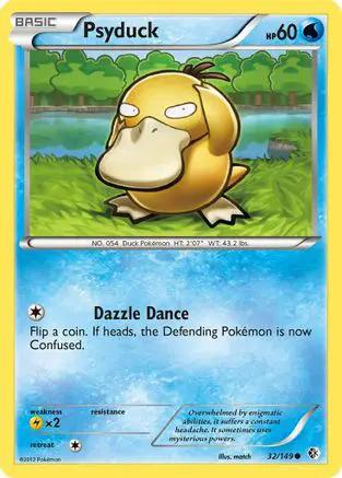 Psyduck 032/149 - Boundaries Crossed Reverse Holofoil