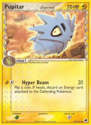 Pupitar (Delta Species) 059/101 - Dragon Frontiers