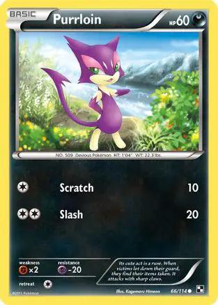 Purrloin 066/114 - Black and White