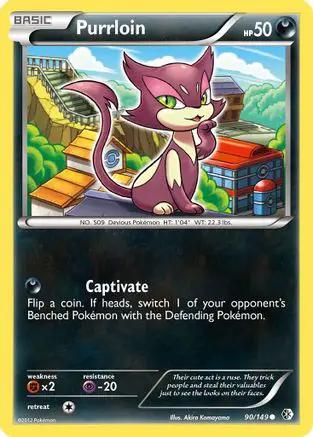 Purrloin 090/149 - Boundaries Crossed Reverse Holofoil