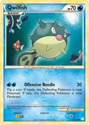 Qwilfish 050/123 - HeartGold SoulSilver