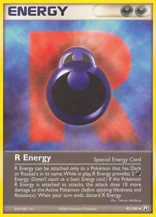 R Energy 095 - Team Rocket Returns - Reverse Holofoil