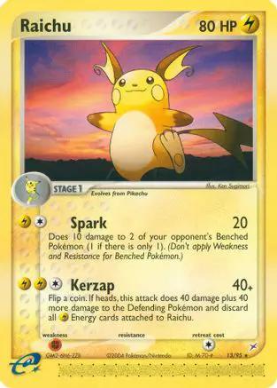 Raichu 013/95 - Team Magma vs Team Aqua
