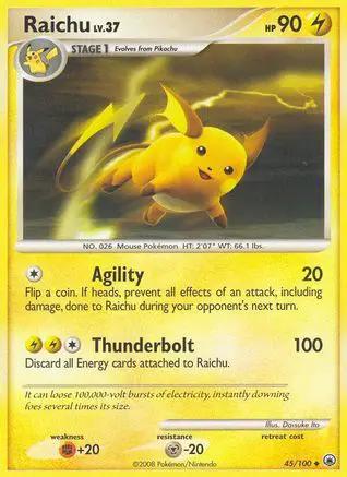 Raichu 045/100 - Majestic Dawn
