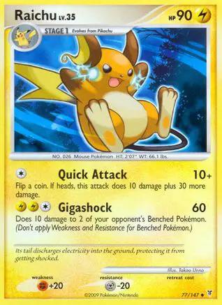 Raichu 077/147 - Supreme Victors