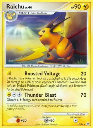 Raichu 027/99 - Arceus