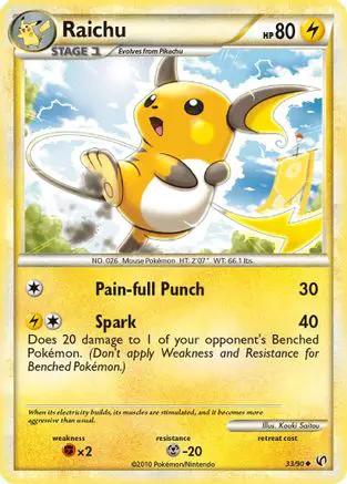 Raichu 033/90 - Undaunted