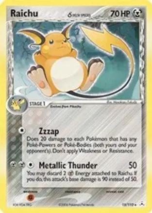 Raichu (Delta Species) 015/110 - Holon Phantoms Reverse Holofoil