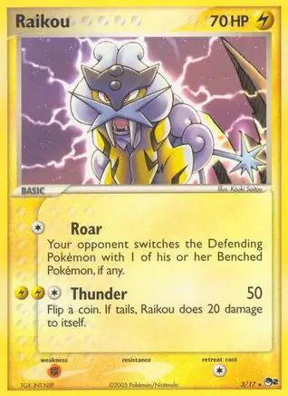 Raikou 003/017 - POP Series 2 Holofoil
