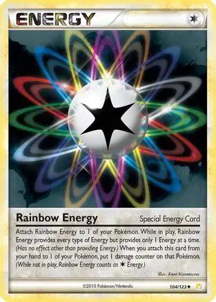 Rainbow Energy 104/123 - HeartGold SoulSilver