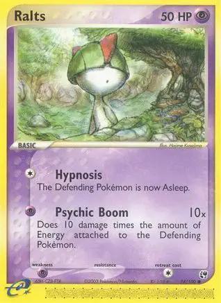 Ralts 074/100 - Sandstorm Reverse Holofoil