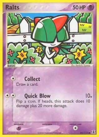 Ralts 081/113 - Delta Species Reverse Holofoil