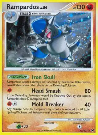 Rampardos 013/127 - Platinum Reverse Holofoil