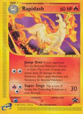Rapidash 051/53 - WoTC Promo
