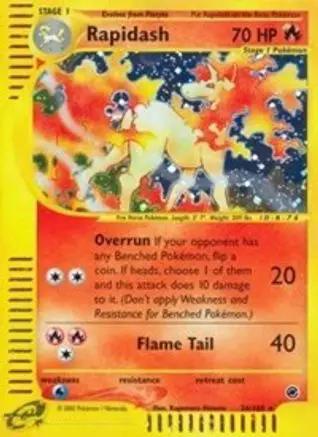 Rapidash 026/165 - Expedition Holofoil