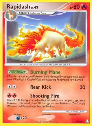 Rapidash 022/100 - Stormfront