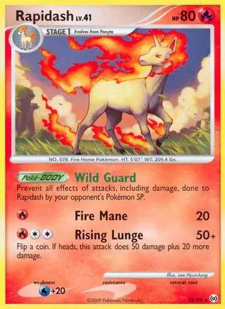 Rapidash 028/99 - Arceus Reverse Holofoil