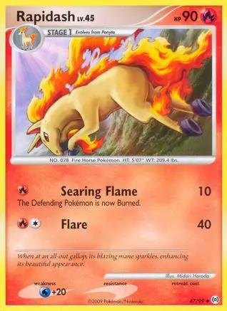 Rapidash 047/99 - Arceus Reverse Holofoil