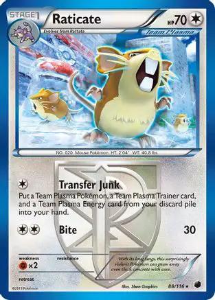 Raticate (Team Plasma) 088/116 - Plasma Freeze