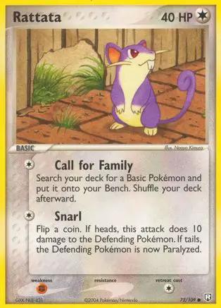 Rattata 072/109 - Team Rocket Returns