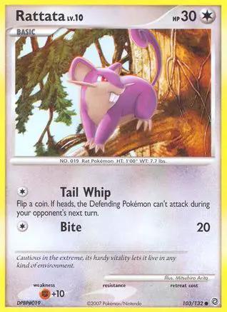 Rattata 103/132 - Secret Wonders Reverse Holofoil