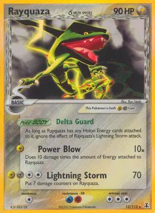 Rayquaza (Delta Species) 013/113 - Delta Species Holofoil