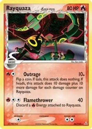 Rayquaza (Delta Species) 026/110 - Holon Phantoms Reverse Holofoil