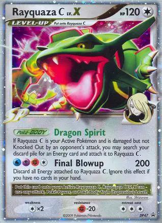 Rayquaza C LV.X DP47/56 - Diamond and Pearl Promos Holofoil