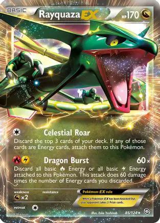 Rayquaza EX 085/124 - Dragons Exalted Holofoil