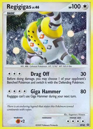 Regigigas DP40/56 - Diamond and Pearl Promos Holofoil