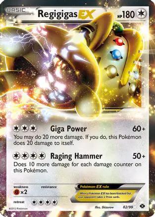 Regigigas EX 082/99 - Next Destinies Holofoil