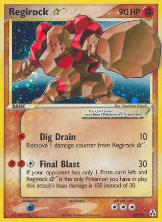 Regirock Star 091/92 - Legend Maker Holofoil