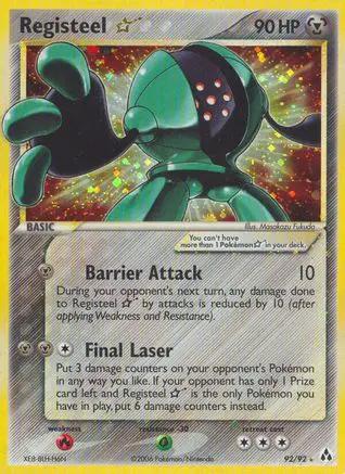 Registeel Star 092/92 - Legend Maker Holofoil