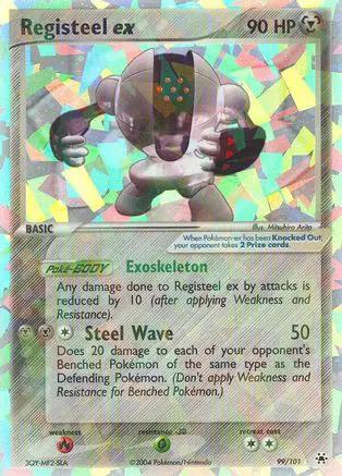 Registeel ex 099/101 - Hidden Legends Holofoil