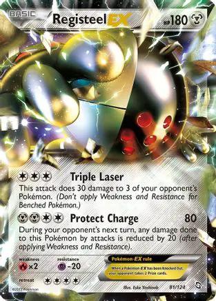 Registeel EX 081/124 - Dragons Exalted Holofoil