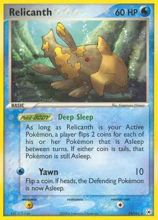 Relicanth 024/101 - Hidden Legends Reverse Holofoil
