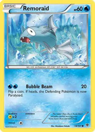 Remoraid 018/101 - Plasma Blast Reverse Holofoil