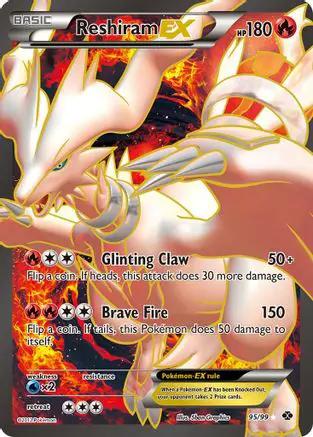 Reshiram EX (Full Art) 095/99 - Next Destinies Holofoil