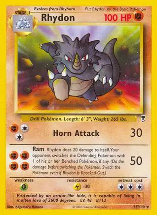 Rhydon 035/110 - Legendary Collection Reverse Holofoil