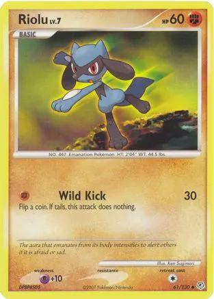 Riolu 061/130 - Diamond and Pearl