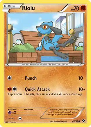 Riolu 063/99 - Next Destinies Reverse Holofoil