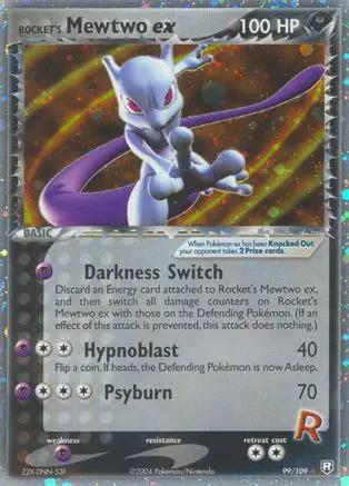 Rocket's Mewtwo ex 099/109 - Team Rocket Returns Holofoil