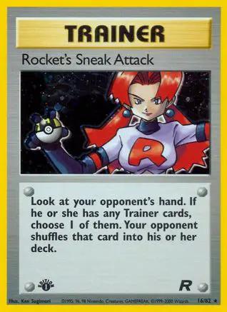 Rocket's Sneak Attack 016/82 - Team Rocket