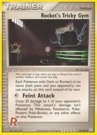 Rocket's Tricky Gym 090/109 - Team Rocket Returns