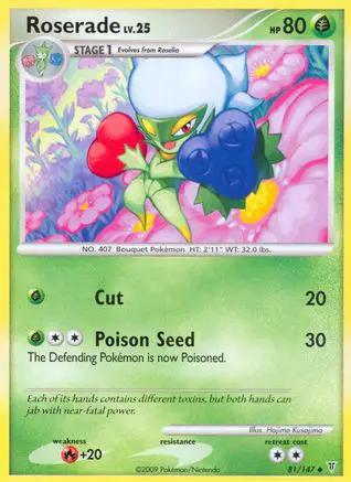Roserade 081/147 - Supreme Victors Reverse Holofoil