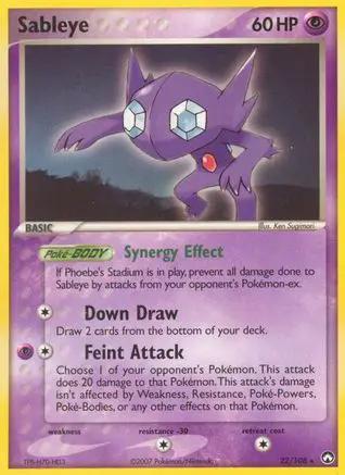 Sableye 022 - Power Keepers - Reverse Holofoil