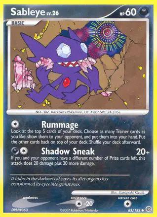 Sableye 063/132 - Secret Wonders Reverse Holofoil