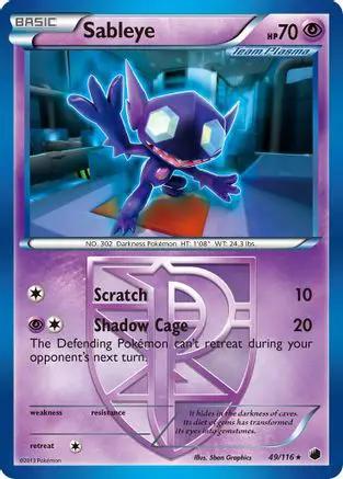 Sableye (Team Plasma) 049/116 - Plasma Freeze