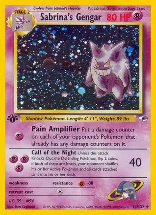 Sabrina's Gengar 014/132 - Gym Heroes